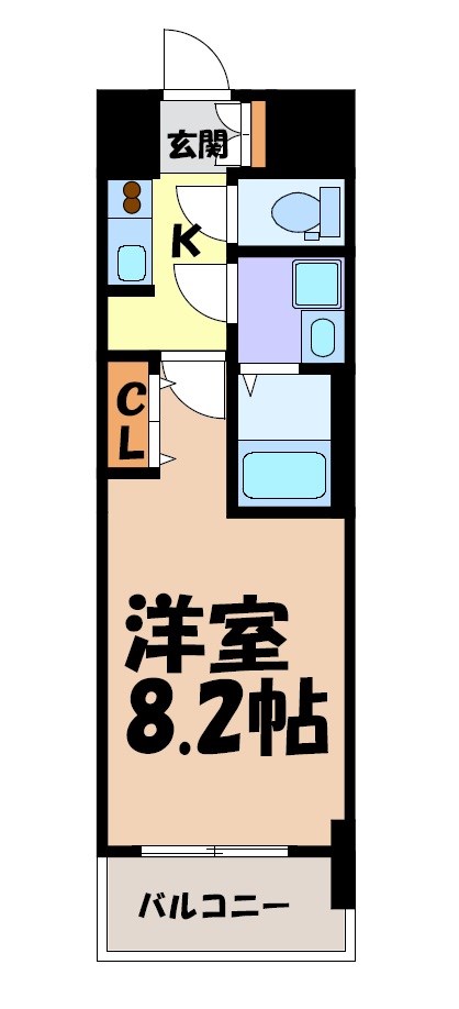 S-RESIDENCE池下西 間取り