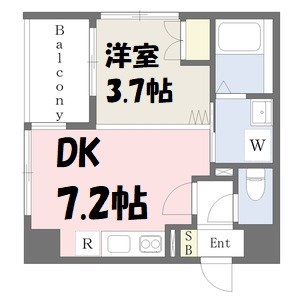 アーバン伏見 間取り図