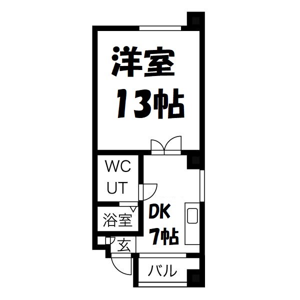 パークサイドオザワ 間取り図