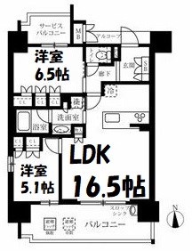 グランパセオ名駅那古野 間取り図