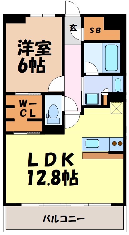 グランパセオ名駅那古野 間取り図