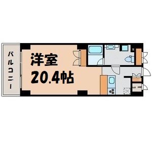 スクエア名駅南 間取り図