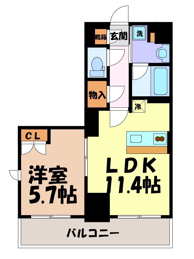 TENAS池下 間取り図