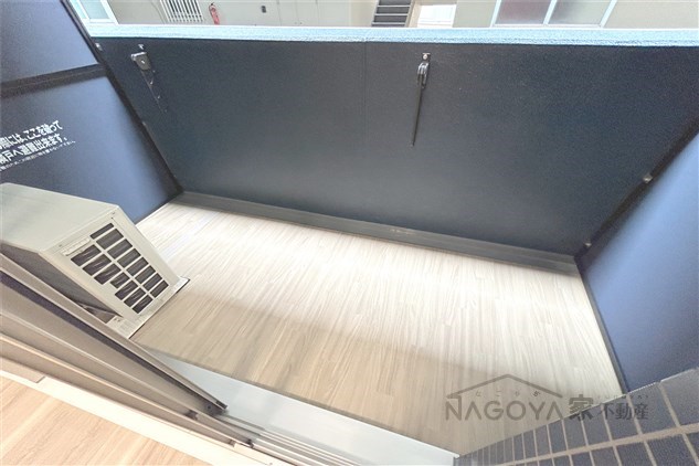 プレサンス上前津エレスタ ベランダ