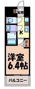 プレサンスTHE新栄 間取り図