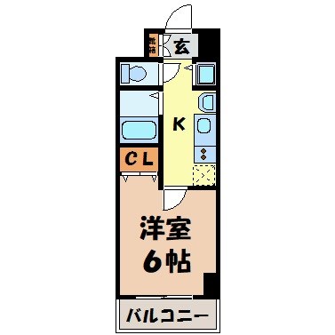 プレサンス新栄リミックス 間取り図