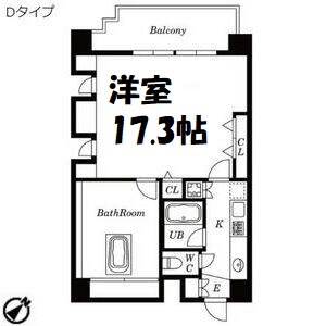 鶴舞パークヒルズ 間取り図