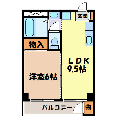 千種ハイツ 間取り図