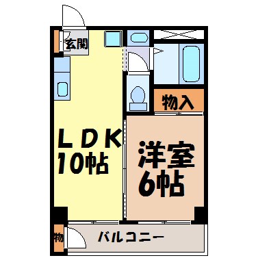 千種ハイツ 間取り図