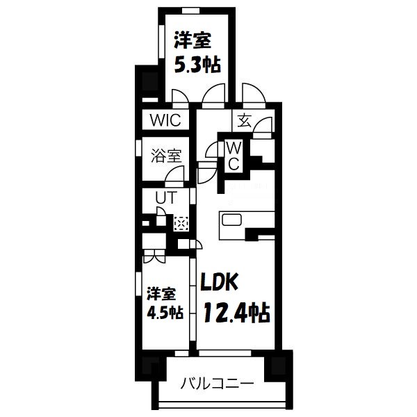 ローレルアイ名駅東 間取り図