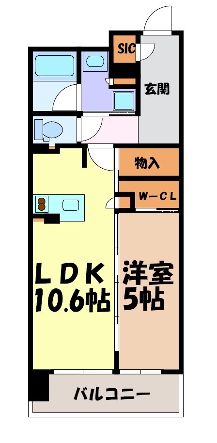 ローレルアイ名駅東 間取り