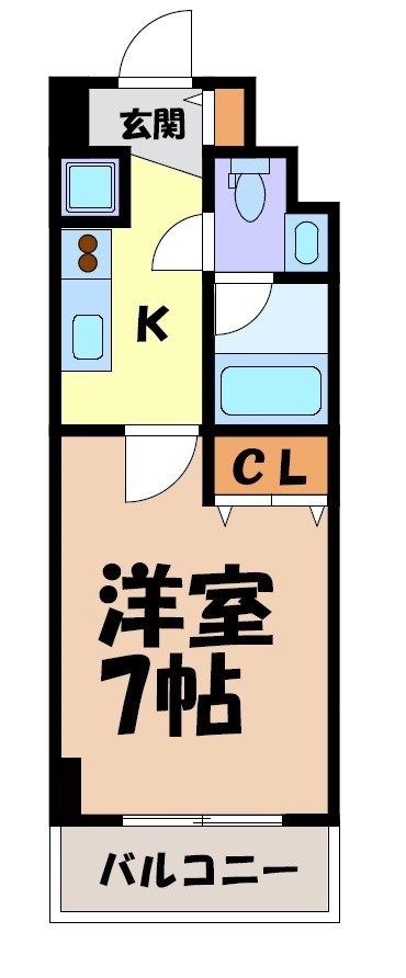 プロシード新栄 間取り図