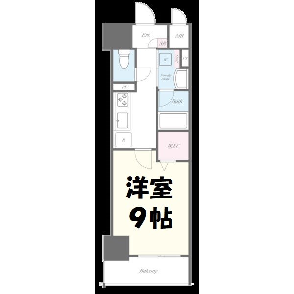 ファミールプライム 間取り図