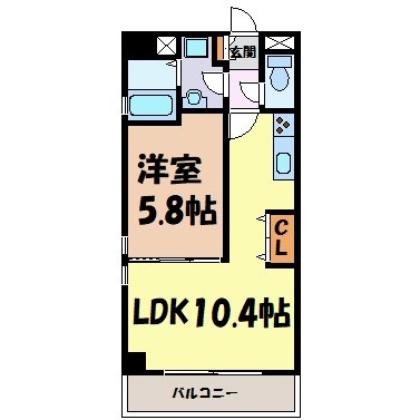 ＳｔｕｄｉｏＤＵＯ1252 間取り図