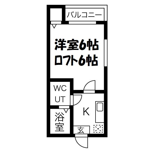 アソシア浅間 間取り図