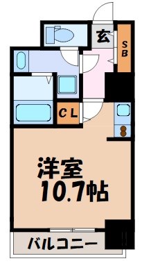 メゾンドール栄 間取り図