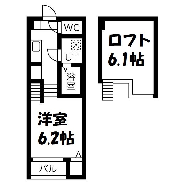 シエストリーナ壱番館 間取り図