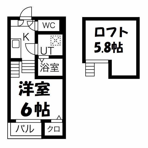 ル　ソレイユ安田通 間取り図