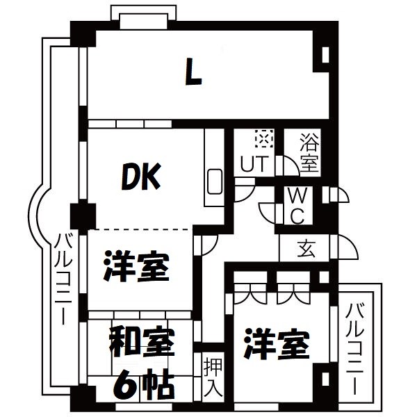 アーバンライフヤマゼン 間取り