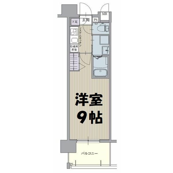 パルティール浅間町 間取り図