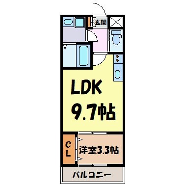 Urbano千種Spica 間取り図