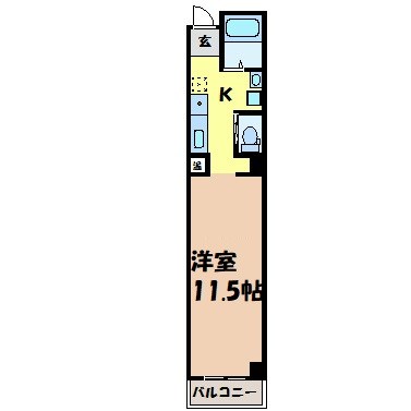 ハウス108泉 間取り図