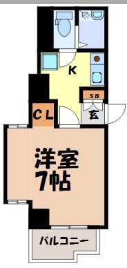 ライオンズマンション千種南 間取り図