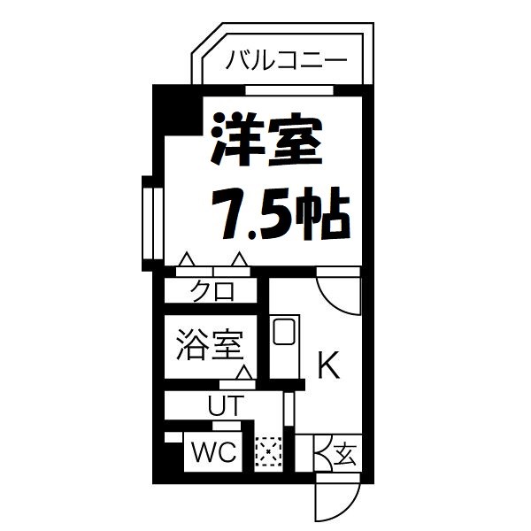 プレシャス名駅 間取り図