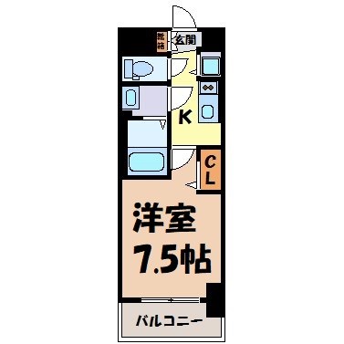 プレサンス上前津グレース 間取り図