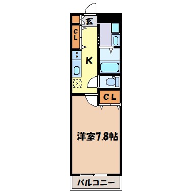 ヴィラパーク鶴舞 間取り図