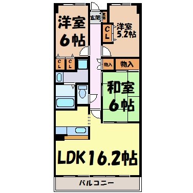 井清寿マンション 間取り図