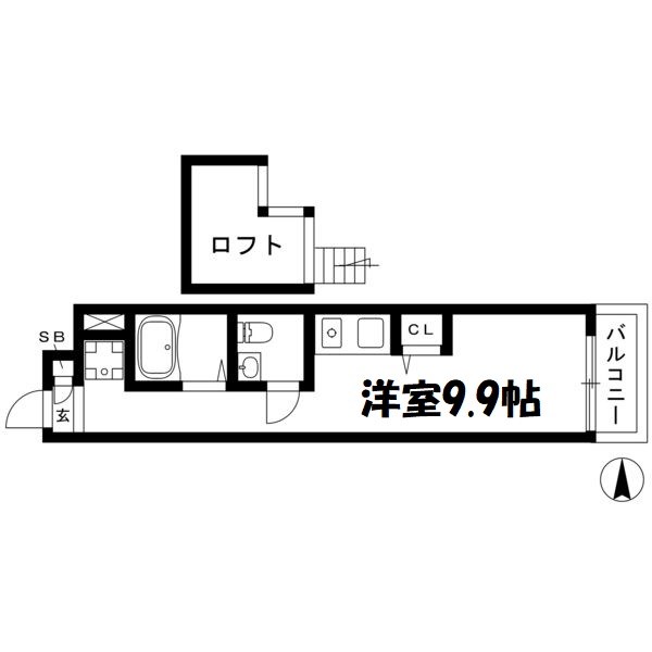 joule則武 間取り