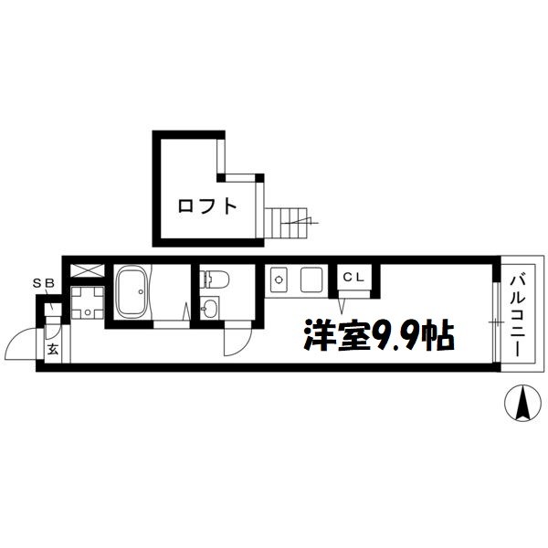 joule則武 間取り図