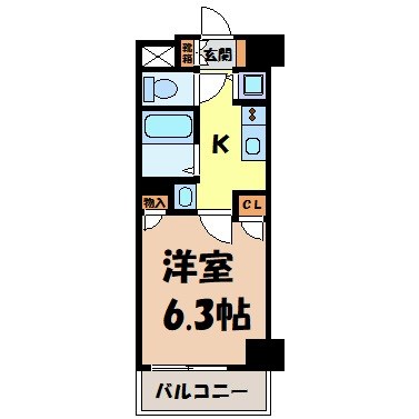 パルティール鶴舞 間取り図