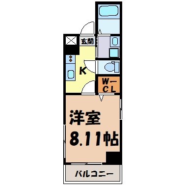 シャルマン新栄 間取り図