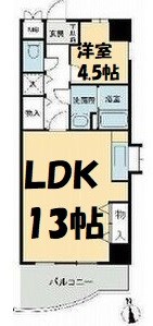 グリーンハイツ新道 間取り図