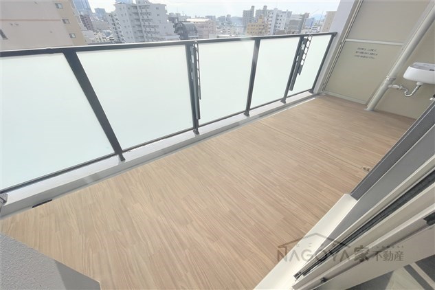 プレサンスロジェ名古屋浅間町ザ・レジデンス ベランダ