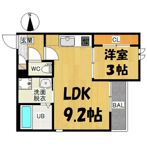 GRANDTIC金山駅東 間取り図