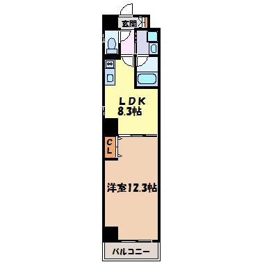 BSレジデンス栄 間取り図