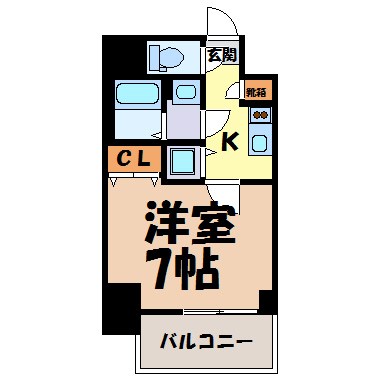 エスプレイス鶴舞ガーデンテラス 間取り図