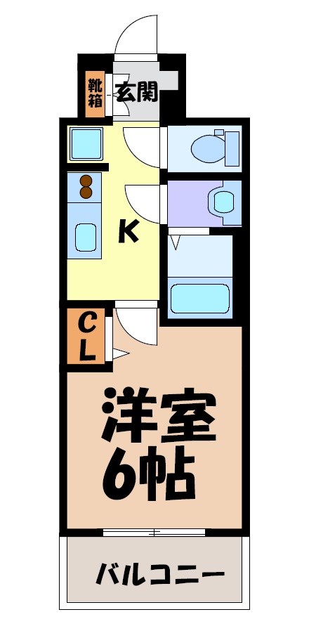 プレサンス新栄ユリシス 間取り図