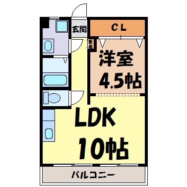 コーポワコー 間取り図