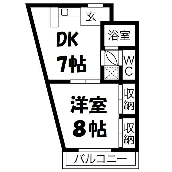 アベニュー２２ 間取り図