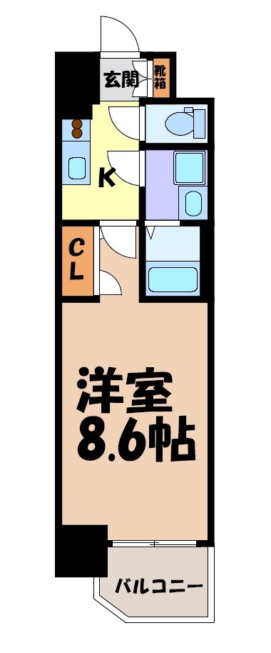 エスリード名城公園 間取り図