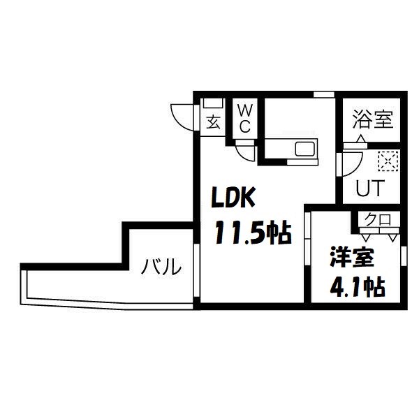 Grin at 大曽根南 間取り図