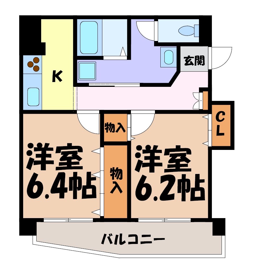 THE RESIDENCE IMAIKE NORTH　 間取り図