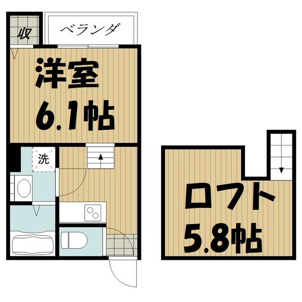 アイビス浅間町 間取り図