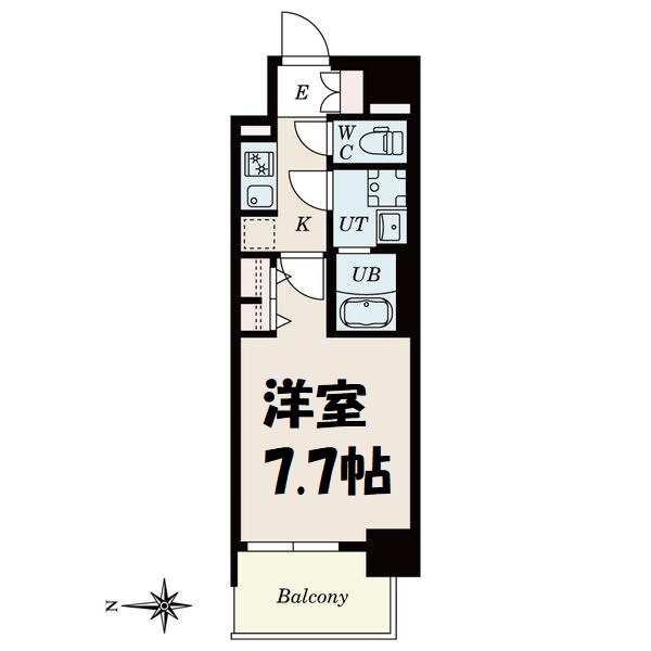 S-RESIDENCE堀田beaute 間取り図