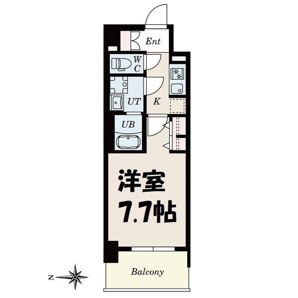 S-RESIDENCE堀田beaute 間取り図