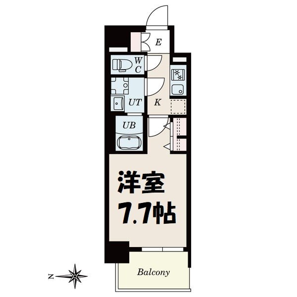 S-RESIDENCE堀田beaute 間取り図